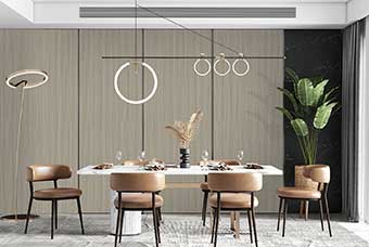 河池轻奢风格-餐厅