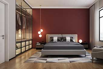 河池现代风格-卧室