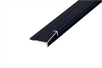 河池航空纤维墙咔铝合金阳角线（哑黑氧化）