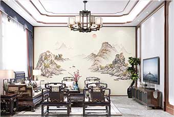 河池森佰汇航空纤维墙咔（巴山蜀水）