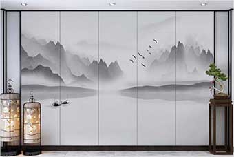 河池森佰汇航空纤维（山水画系列）